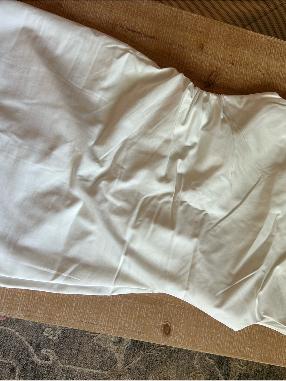 Meshki White Cap-Sleeve Midi Dress NWT - Picture 6 of 6
